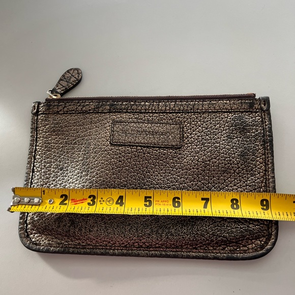 Burberry Metallic Zip Up Pouch - Picture 6 of 9